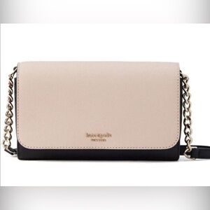 KATE SPADE NEW YORK CAMERON SMALL FLAP CROSSBODY SPLIT COLOR MINI BAG